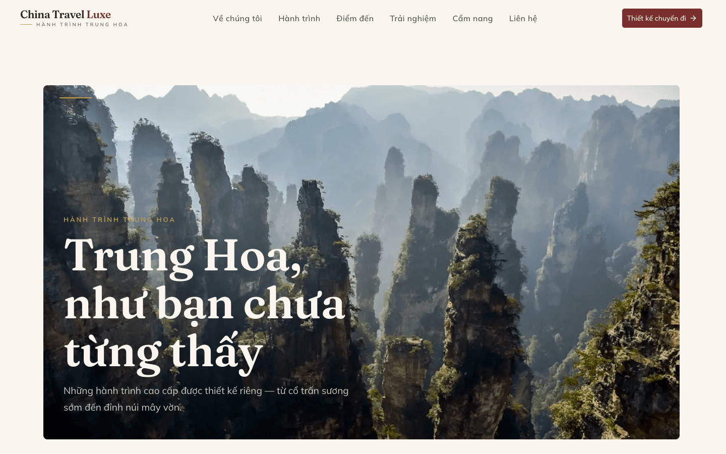 China Travel Luxe