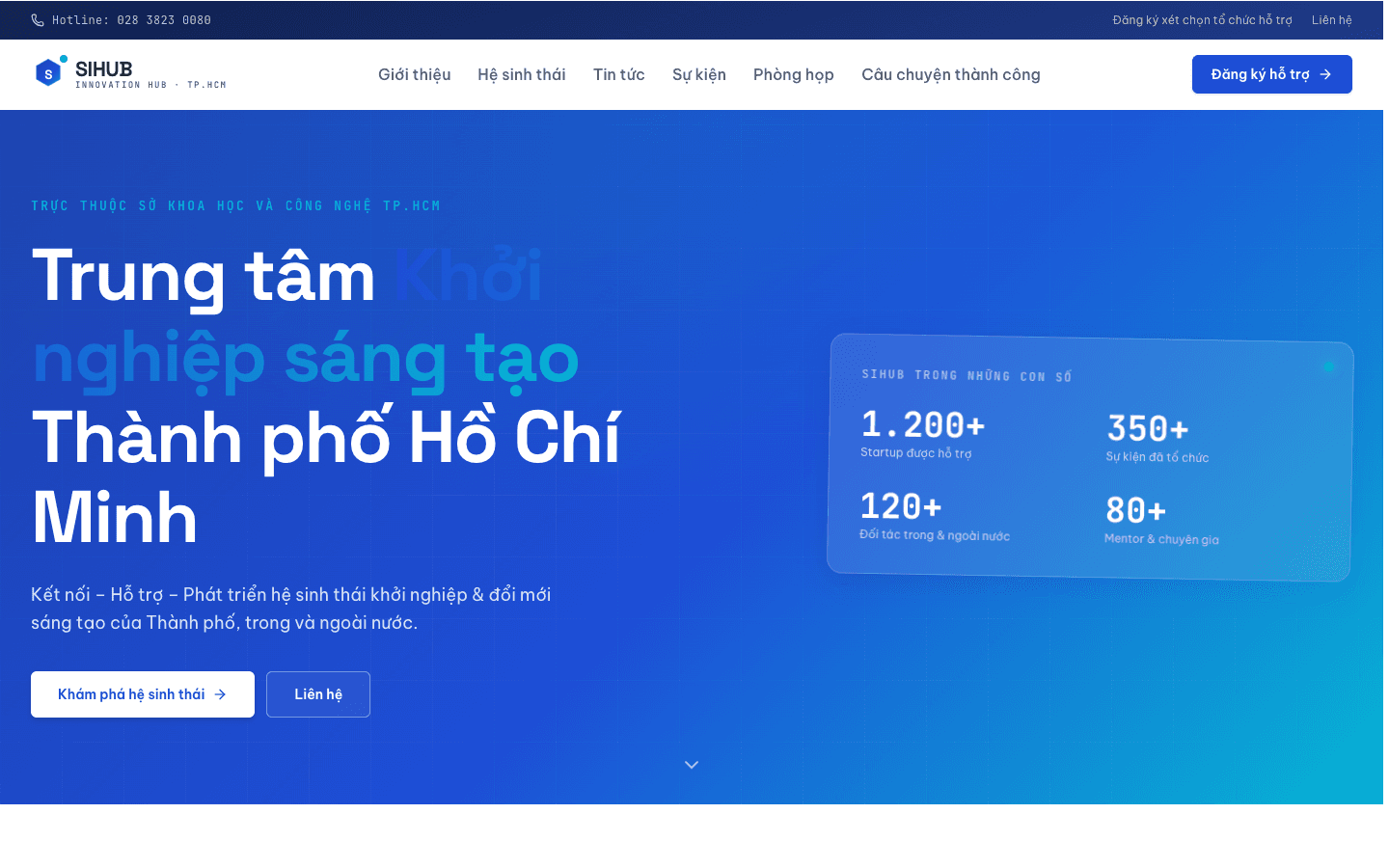 SIHUB – Trung tâm Khởi nghiệp Sáng tạo Thành phố Hồ Chí Minh